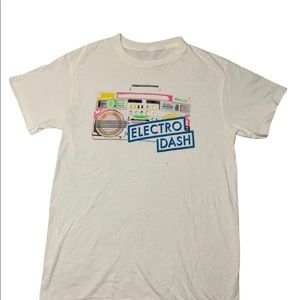 Designer Custom White Electro Dance Neon Colors